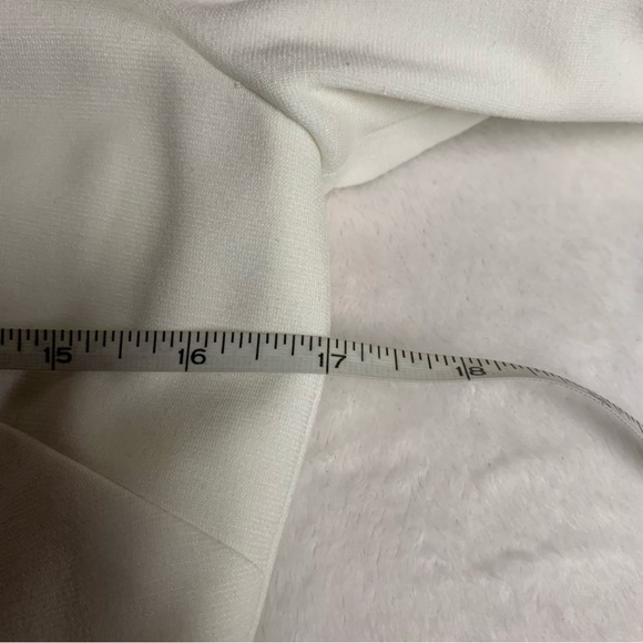 Antonio Melani White Dress Sz 4 - Picture 9 of 10